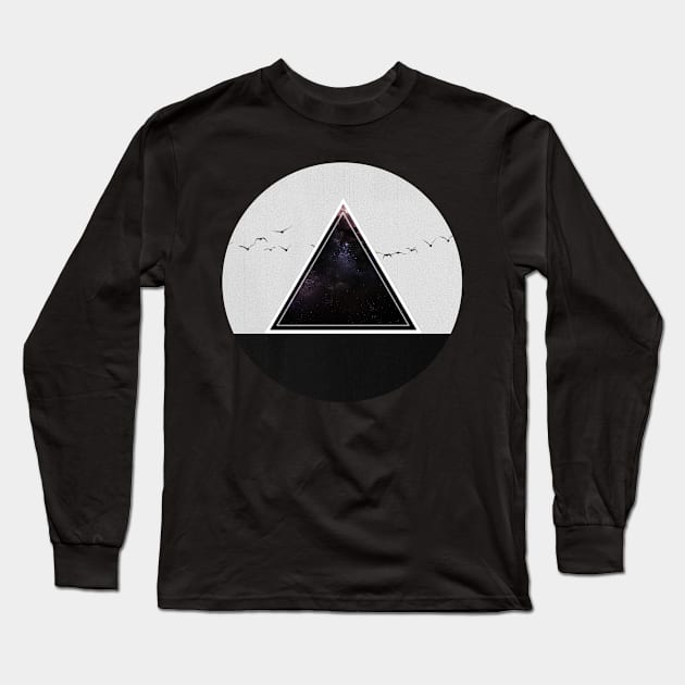 Triangle Long Sleeve T-Shirt by MiNuRa